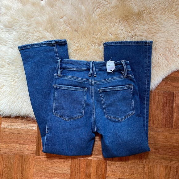 NEW Good American Good Legs Crop Mini Boot Jean GLCMB731T - Picture 3 of 9